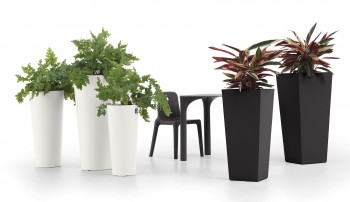 Vaso Gaia Square Cache Pot